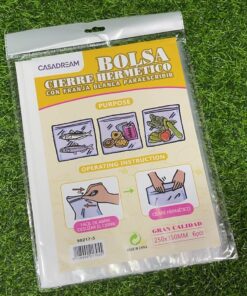 BOLSA CIERRE HERMÉTICO 250*350MM 1UND (6PCS)
