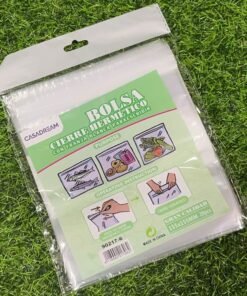 BOLSA CON HERMÉTICO 155*155MM 1UND (20PCS)