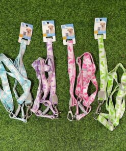 CUERDA Y PECHERA PARA MASCOTA DE CAMUFLA #2 120CM 1UND (2PCS)