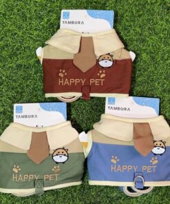 CUERDA Y PECHERA PARA MASCOTA DE PERRO Y LETRA HAPPY PET “M” 1UND (2PCS)