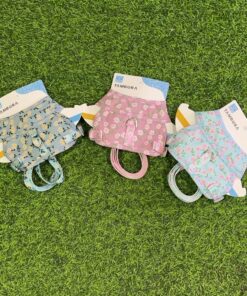 CUERDA Y PECHERA PARA MASCOTA DE FLORCITAS “S”1UND (2PCS)