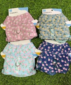 CUERDA Y PECHERA PARA MASCOTA DE FLORCITAS “M”1UND (2PCS)