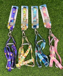 CUERDA Y PECHERA PARA MASCOTA DE DISEÑOS #2.5 1UND (2PCS)