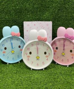 RELOJ PARA PARED DE CONEJO CON LAZO 1UND