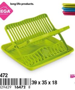 ESCURRIDOR PARA PLATOS DE COLOR LISO Y VARIADOS 39CM 1UND (2PCS)