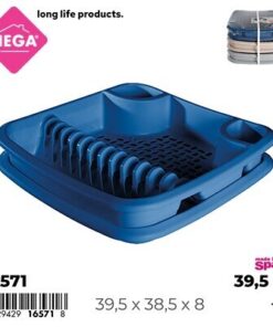 ESCURRIDOR PARA PLATOS DE COLOR LISO Y VARIADOS 39.5CM 1UND (2PCS)