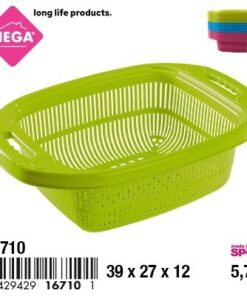 CANASTA COLADOR RECTANGULAR 5.7 1UND
