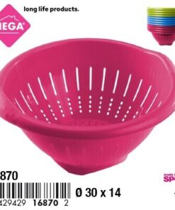 CANASTA COLADOR REDONDA 30CM 1UND