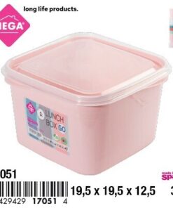 RECIPIENTE CUADRADA 3L 1UND