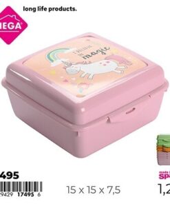 ESTUCHE DE COMIDA CUADRADA 1.2L 1UND