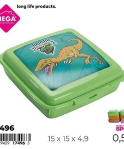 ESTUCHE DE COMIDA CUADRADA 0.5L 1UND
