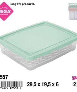 DESCONGELADOR RECTANGULAR CON REJILLA Y TAPA 2L 1UND