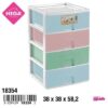 CAJONERA DE 4 CAJONES COLORES 1UND