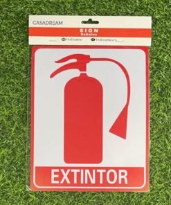 LETRERO "EXTINTOR" 1UND