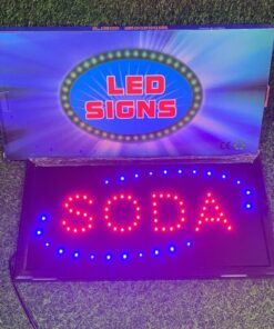 ROTULO LED "SODA" 1UND