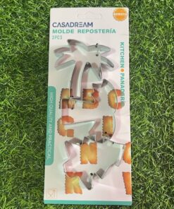 MOLDE DE POSTRE DE ÁRBOL 1UND (3PCS)