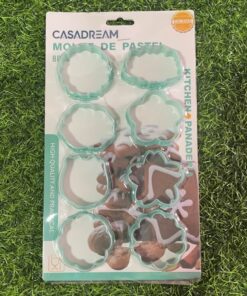MOLDE DE POSTRE DE FLOR 1UND (8PCS)