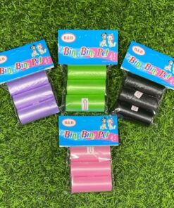 BOLSITA PARA BASURA DE COLOR LISO 1UND (3PCS)