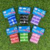 BOLSITA PARA BASURA DE COLOR LISO CON HUELLA 1UND (3PCS)