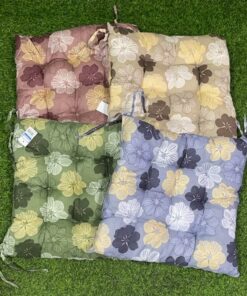 COJÍN CUADRADA PARA SILLA DE FLOR 1UND