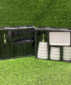 JUEGO DE ACCESORIOS DE BAÑO 1UND (4PCS)