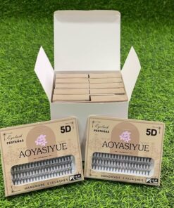 SET DE PESTAÑAS POSTIZAS 5D 1UND