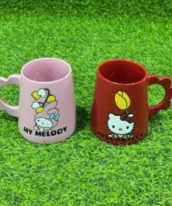 JARRA CERÁMICA DE MY MELODY Y HELLO KITTY 1UND