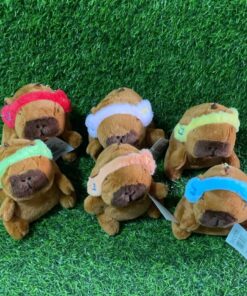 LLAVERO DE CAPYBARA CON AUDIFONO 1UND