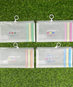 FOLDER CON CREMALLERA B6 DE TRANSPARENTES CON DISEÑOS 1UND
