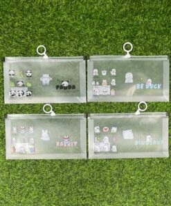 FOLDER CON CREMALLERA B6 DE TRANSPARENTES CON DISEÑOS 1UND