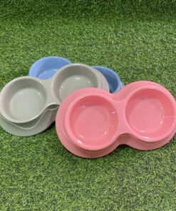 TAZA DOBLE PARA MASCOTA 1UND