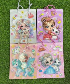 BOLSA DE REGALO DE PRINCESA 23*17.5*8 1UND