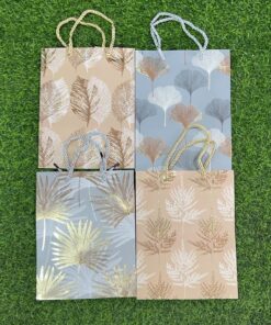 BOLSA DE REGALO DE HOJAS 23*17.5*8 1UND