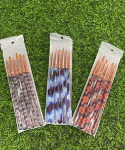 PINCEL PARA UÑAS 1UND (6PCS)