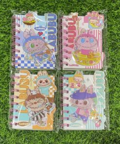 MINI LIBRETA CON RESORTES DE LABUBU 1UND