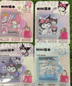 MINI DIARIO DE SANRIO CON CANDADO 1UND