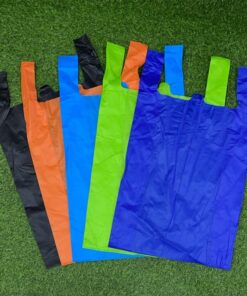 BOLSA RECICLAJE DE COLOR LISA 50*80*20CM 1UND