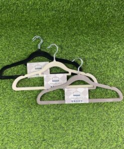 GANCHO PARA ROPACON CUBRE CON TERCIOPELO 40CM 1UND (5PCS)