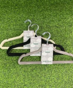 GANCHO PARA ROPACON CUBRE CON TERCIOPELO 40CM 1UND (5PCS)