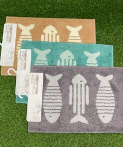 ALFOMBRA RECTANGULAR DE PEZ 62*42CM 1UND