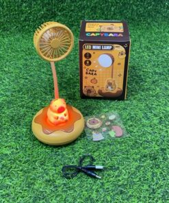 VENTILADOR CON LUZ DE CAPYBARA 1UND