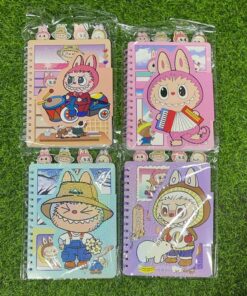 CUADERNO CON RESORTES DE LABUBU A5 1UND