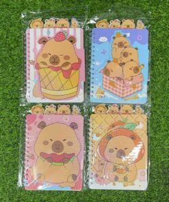 CUADERNO CON RESORTES DE CAPYBARA A5 1UND