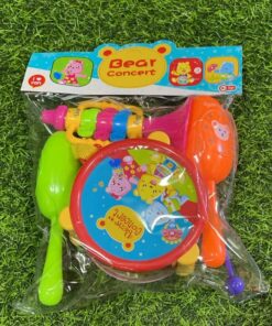 SET TAMBOR Y SONAJERO PARA BEBÉ MTL828A2 1UND