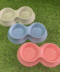 TAZA DOBLE PARA MASCOTA 1UND
