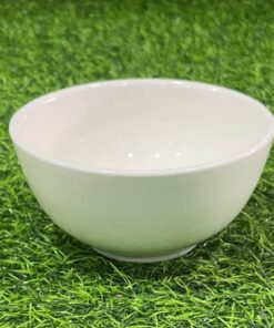 TAZA CERÁMICA DE COLOR BLANCO 5" 1UND