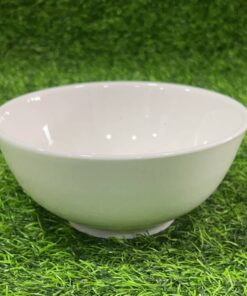 TAZA CERÁMICA DE COLOR BLANCO 6" 1UND