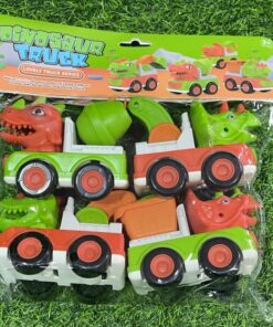 SET DE VEHÍCULO DINOSAURIO S210 1UND (4PCS)