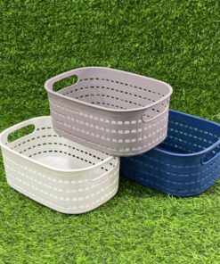 CANASTA ORGANIZADORA RECTANGULAR 22.2*15.2*9CM 1UND