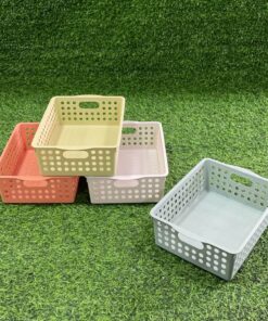 CANASTA ORGANIZADORA RECTANGULAR 24*18.5*8.5CM 1UND